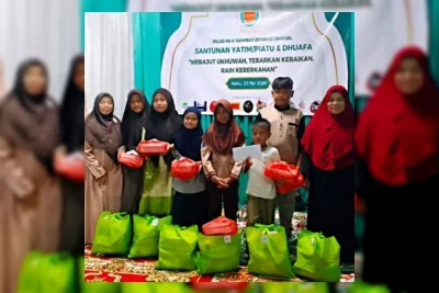 Pegadaian CPS Pondok Aren Salurkan Santunan untuk Anak Yatim Tangsel