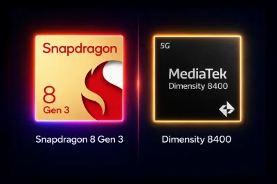 Perbandingan Snapdragon 8 Gen 3 vs Dimensity 8400: Skor Benchmark dan Spesifikasi