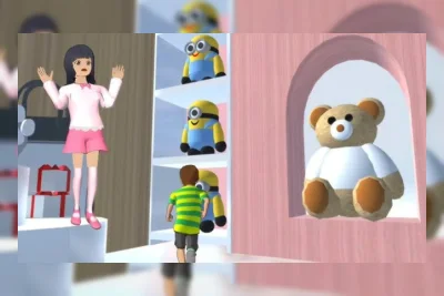 Cara Membuat Boneka Jumbo di Sakura School Simulator yang Viral