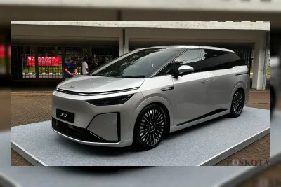 Xpeng X9 Facelift Resmi Diperkenalkan, Kini Punya Grille Aktif hingga Fitur Ban Bocor Tetap Stabil