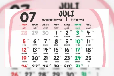 Daftar Tanggal Merah Juli 2026: Tidak Ada Libur Nasional atau Cuti Bersama