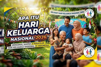 Hari Keluarga Nasional 2026 Angkat Tema Ayah Wajib Hadir, Ini Maknanya