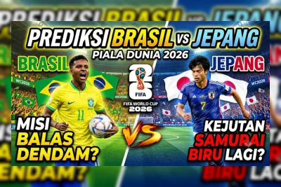 Prediksi Brasil vs Jepang Piala Dunia 2026: Balas Dendam Selecao atau Kejutan Samurai Biru?