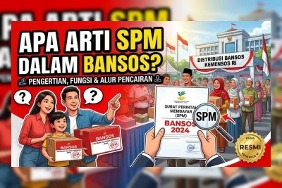 Arti SPM dalam Bansos 2026: Tanda Dana Hampir Cair ke Rekening