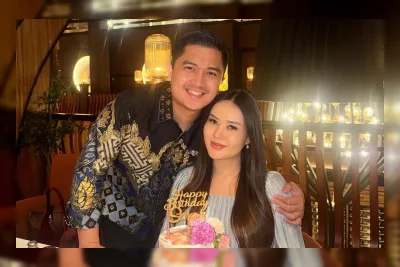 Sarah Gibson Beri Petunjuk soal Selingkuhan Diska Resha Putra