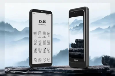 BigMe HiBreak Dual 2: Ponsel Layar E-Ink Warna Dual Layar Pertama di Dunia