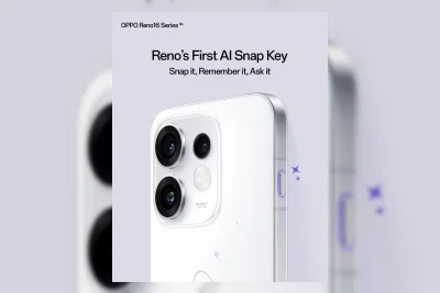 Oppo Reno 16 Hadirkan AI Snap Key yang Satukan ChatGPT, Gemini, dan Perplexity