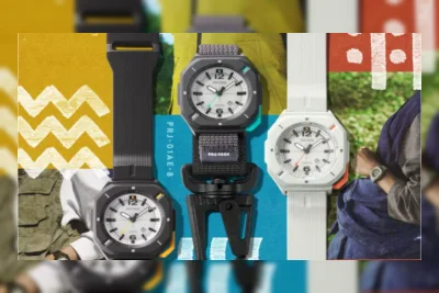 Casio Pro Trek PRJ-01 Meluncur, Jam Tangan Analog Outdoor dengan Tenaga Surya dan Karabiner