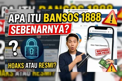 Bansos 1888 Bukan Bantuan Resmi, Ini Fakta yang Wajib Diketahui