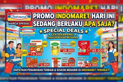 Promo Indomaret Juli 2026: Diskon Sampai 55 Persen Berlaku Minggu Ini