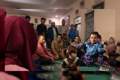 Kebakaran TPA Jatiwaringin, Puluhan KK Mengungsi di Posko