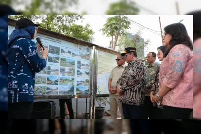 Antisipasi Banjir dan Longsor, Pemprov DKI Percepat Pembangunan Tanggul Kali Grogol