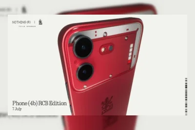 Nothing Phone (4b) RCB Edition Resmi Diisyaratkan, Desain Merah Berani Siap Curi Perhatian