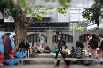 Pengungsi WNA Kembali Tempati Trotoar UNHCR, Pramono Tegaskan Pemprov Bakal Bertindak