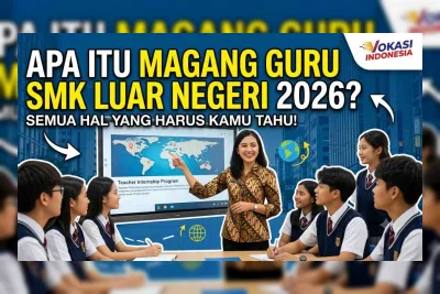 Magang Guru SMK Luar Negeri 2026 Dibuka, Ini Update Jadwal dan Hasil Seleksi Terbaru