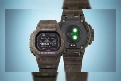 Casio GBX-H5600KI-5 Meluncur, G-Shock Baru Punya Sensor Detak Jantung dan Grafik Pasang Surut