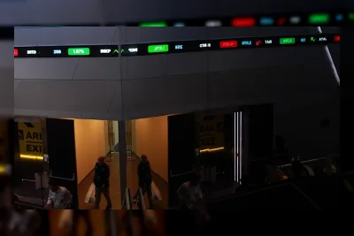 Transaksi Harian Bursa Saham Indonesia Anjlok 35,9%