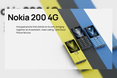 HMD Luncurkan Empat Ponsel Fitur Nokia dengan 4G dan AI