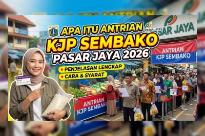 Link Daftar Antrian KJP Sembako Pasar Jaya 2026, Cek Cara Ambil Pangan Murah
