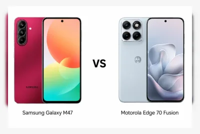 Perbandingan Samsung Galaxy M47 vs Motorola Edge 70 Fusion: Spesifikasi, Kamera, Baterai, dan Harga