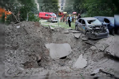Serangan Rudal dan Drone Rusia ke Kyiv Tewaskan 7 Orang