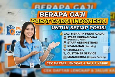 Gaji Pusat Gadai Indonesia 2026: Kisaran Lengkap dari Kasir hingga Pimpinan Cabang
