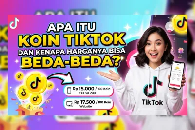 Cara Top Up Koin TikTok Termurah Juli 2026, Hemat Sampai 30% Tanpa Ribet