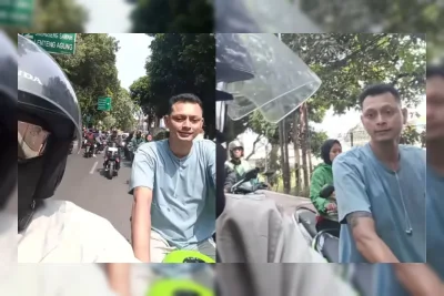 Polisi Tangkap Pengendara Ninja yang Pukul Pemotor di Jagakarsa