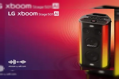 LG xboom Stage 501 Resmi Meluncur, Speaker AI Karaoke 220W dengan Baterai 25 Jam