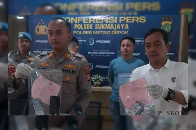 Polisi Tangkap Penjual Obat Keras Berkedok Warung di Depok