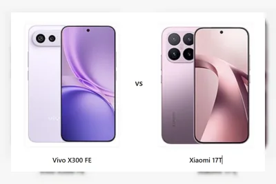 Perbandingan Vivo X300 FE vs Xiaomi 17T: Kamera, Performa, Baterai, dan Harga
