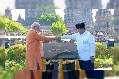 Modi: Restorasi Candi Prambanan Akan Rampung Sebelum 2029