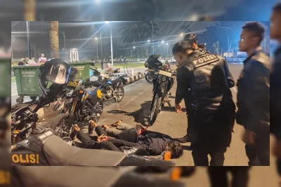 Diduga Hendak Curi Motor, Tiga Pria di Tangerang Bawa Kunci T Ditangkap Polisi