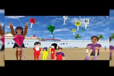 Cara Membuat Layang-Layang di Sakura School Simulator, Mudah dan Hasilnya Keren