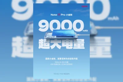 Redmi Note 17 Pro Dikonfirmasi Punya Baterai 9.000 mAh dan Layar 3.500 Nit