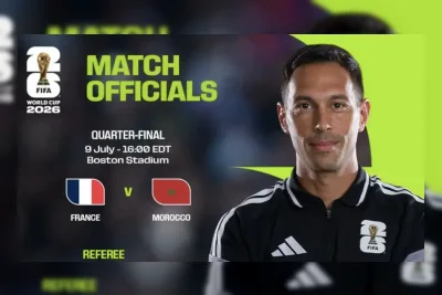Wasit Argentina Pimpin Prancis vs Maroko, FIFA Disorot