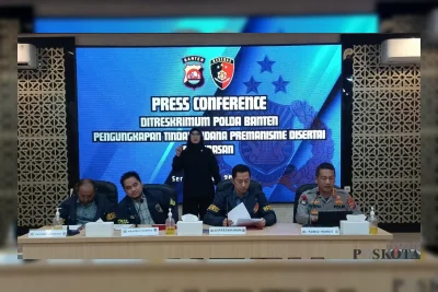 Polisi Bekuk 4 Pelaku Pemerasan di Kawasan Pabrik Serang