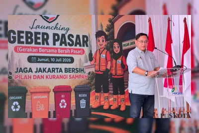 Tak Lagi Andalkan Bantargebang, Pasar Jaya Mulai Gerakan Pilah Sampah di 146 Pasar