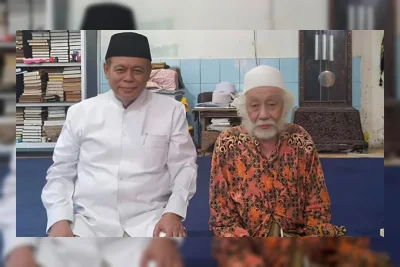 KH Marsudi Syuhud Sowan ke Abuya Muhtadi, Bahas Masa Depan NU sebagai Kereta Perdamaian