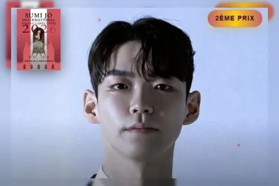 Penyanyi Bass Korea Yoo Seung-ho Raih Juara Kedua di Kompetisi Nyanyi Sumi Jo di Prancis