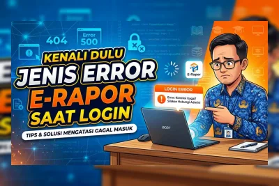 Cara Mengatasi E-Rapor Error Saat Login Juli 2026, Solusi Cepat Anti Ribet