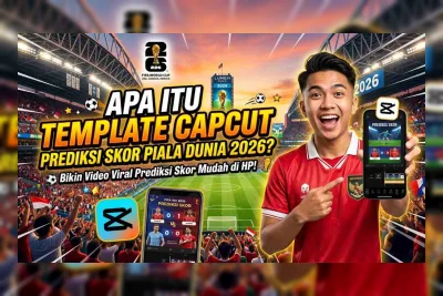 Cara Pakai Template CapCut Prediksi Skor Piala Dunia 2026 yang Viral di TikTok
