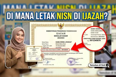 Cara Melihat NISN di Ijazah 2026, Cukup Lihat Bagian Ini Saja