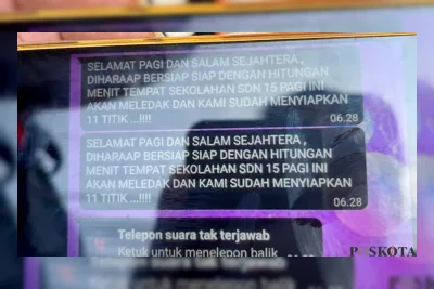 Teror Bom di SDN Srengseng Sawah 15, Ini Isi Pesan yang Diterima Guru