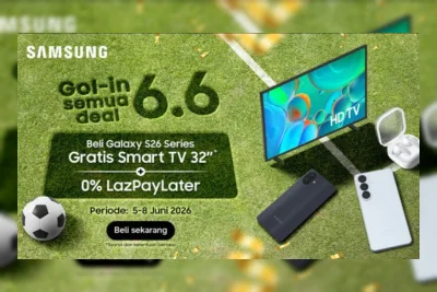 Penjualan Samsung Melonjak Tiga Digit di Lazada Berkat Strategi Digital