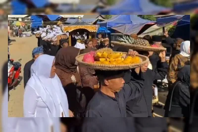 Lewat Tradisi Seren Taun, Warga di Lebak Jaga Ketahanan Pangan