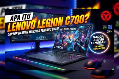 Lenovo Legion C700 Resmi Diperkenalkan, Handheld Cloud Gaming dengan Tencent START