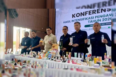 BPOM Sita Kosmetik Ilegal Rp35,8 M, Temukan 14 Produk Berbahaya