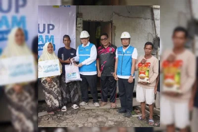 PLN Beri Akses Listrik Gratis bagi Warga Prasejahtera di Siantan