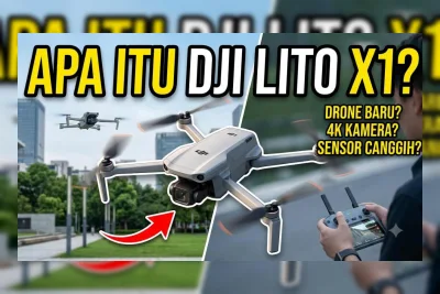 DJI Lito X1: Drone Pemula Ber-LiDAR yang Bikin Terbang Makin Aman di 2026